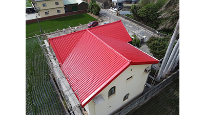 和美住宅別墅屋頂磚瓦更換琉璃瓦工程